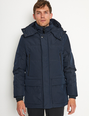 Bruun & Stengade - BS Henderson Regular Fit Jacket - winter jackets - navy - 3