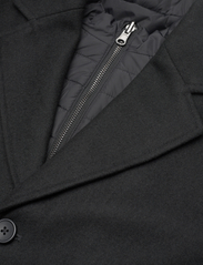 Bruun & Stengade - BS Kingston Slim Fit Coat - winter jackets - black - 2