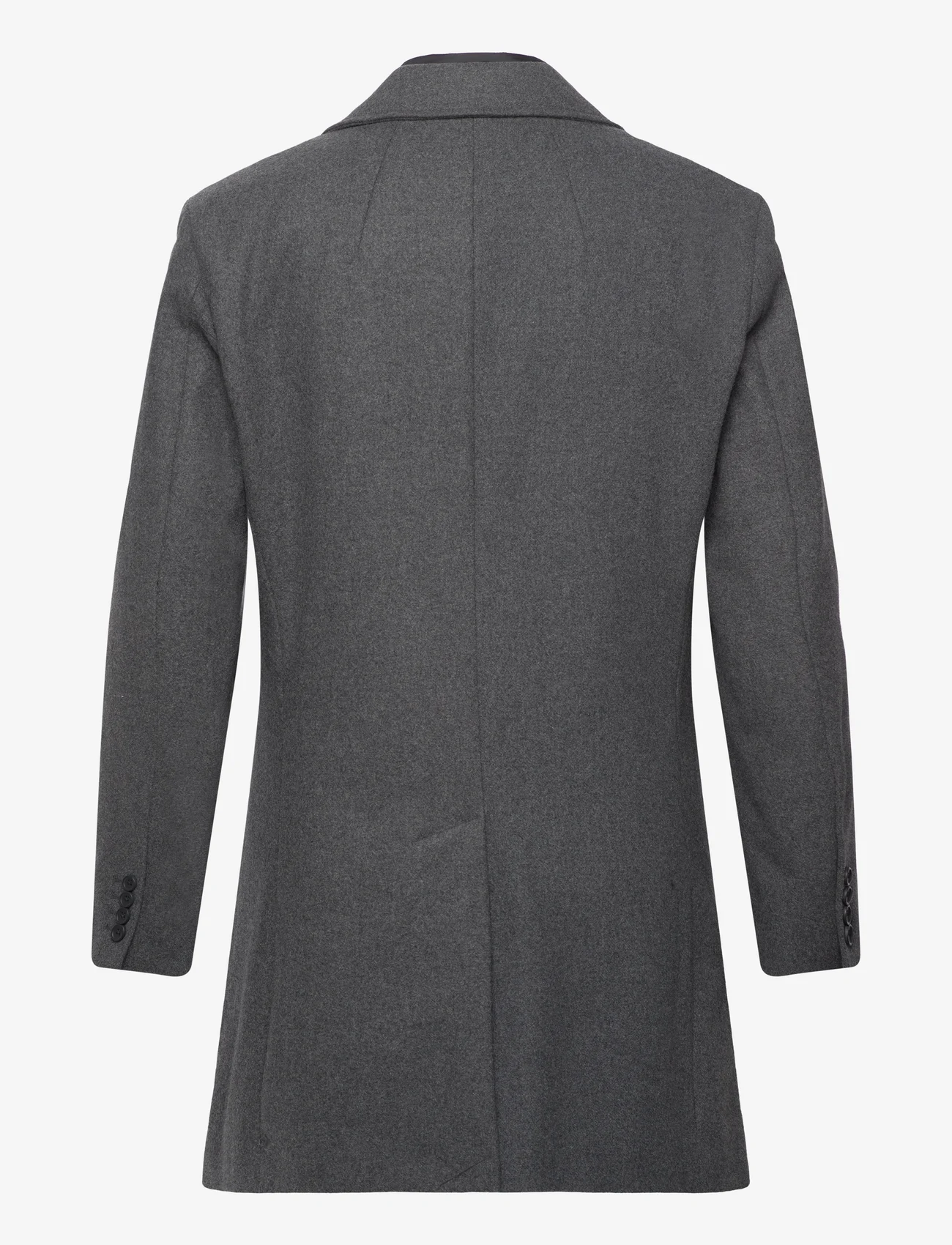 Bruun & Stengade - BS Kingston Slim Fit Coat - winterjacken - dark grey - 1