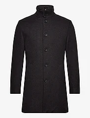 Bruun & Stengade - BS Woodstock Slim Fit Coat - winter jackets - dark grey - 3