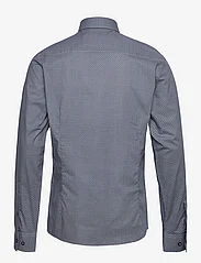 Bruun & Stengade - BS Magnus Slim Fit Shirt - business skjortor - grey - 1