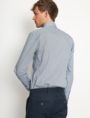 Bruun & Stengade - BS Magnus Slim Fit Shirt - business skjortor - grey - 5