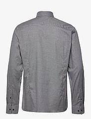 Bruun & Stengade - BS Owain Slim Fit Shirt - languoti marškiniai - grey - 1