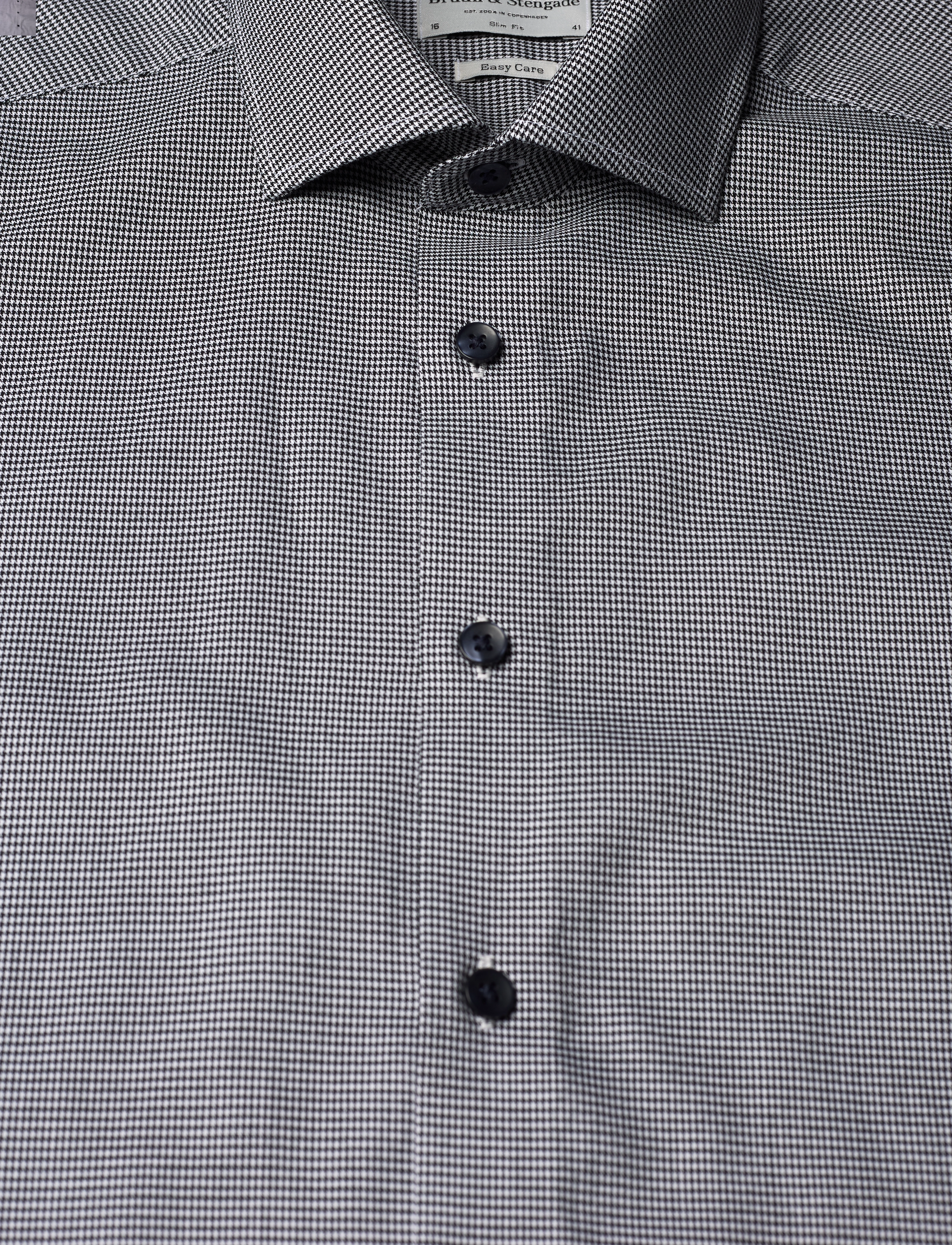 Bruun & Stengade - BS Owain Slim Fit Shirt - grey - 2