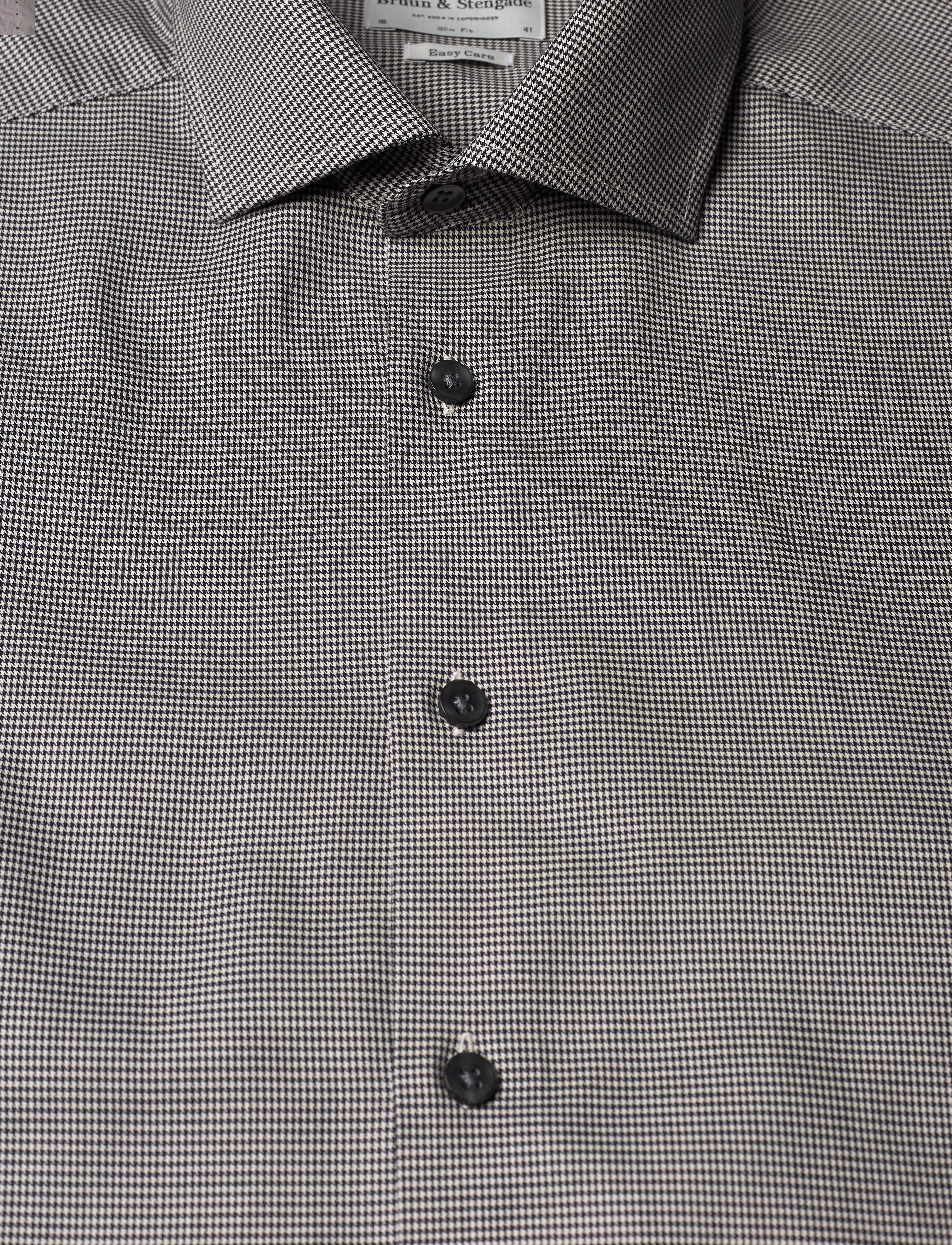 Bruun & Stengade - BS Rigoberto Slim Fit Shirt - brown - 2