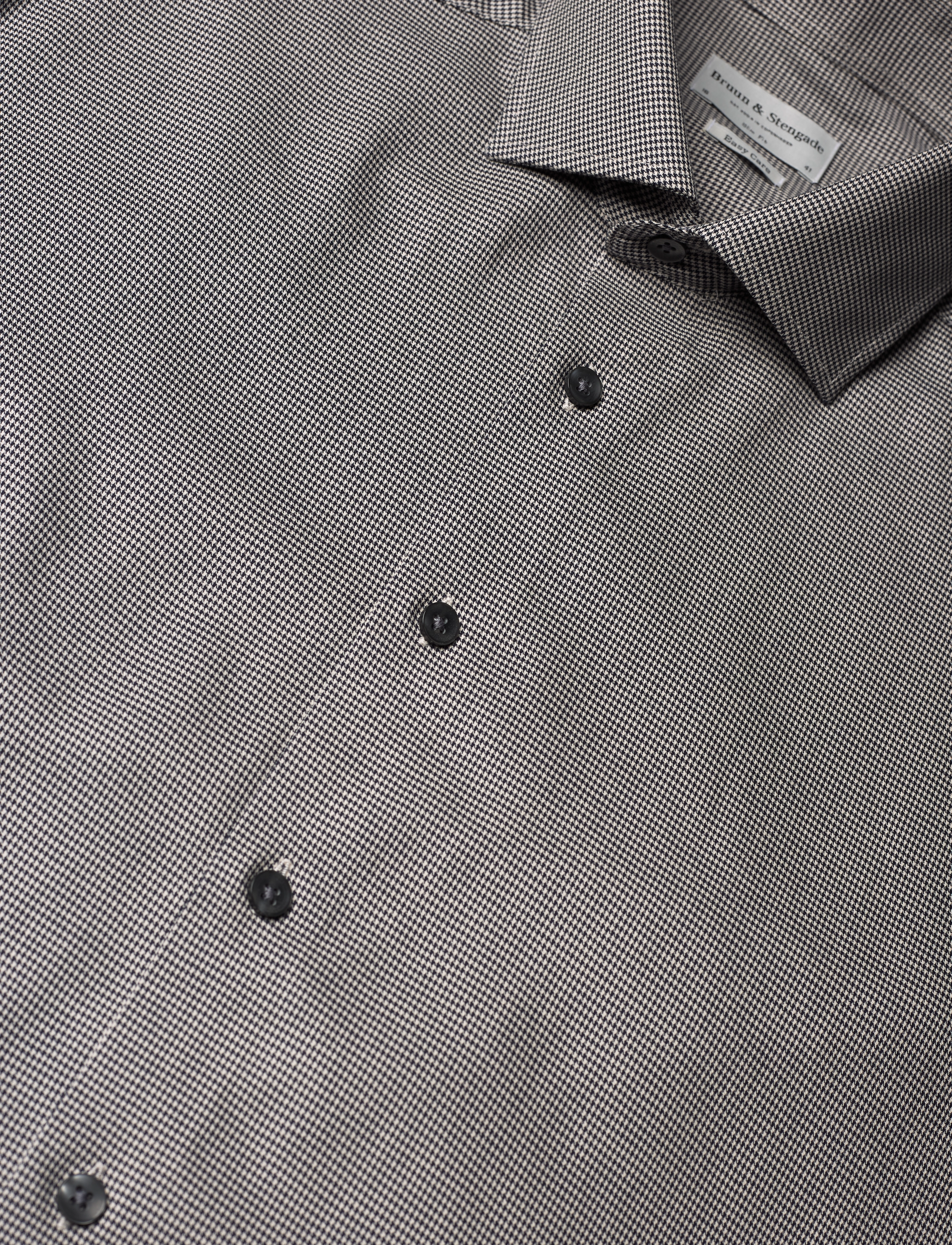 Bruun & Stengade - BS Rigoberto Slim Fit Shirt - brown - 3