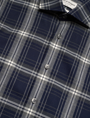 Bruun & Stengade - BS Tony Slim Fit Shirt - checkered shirts - dark blue - 3