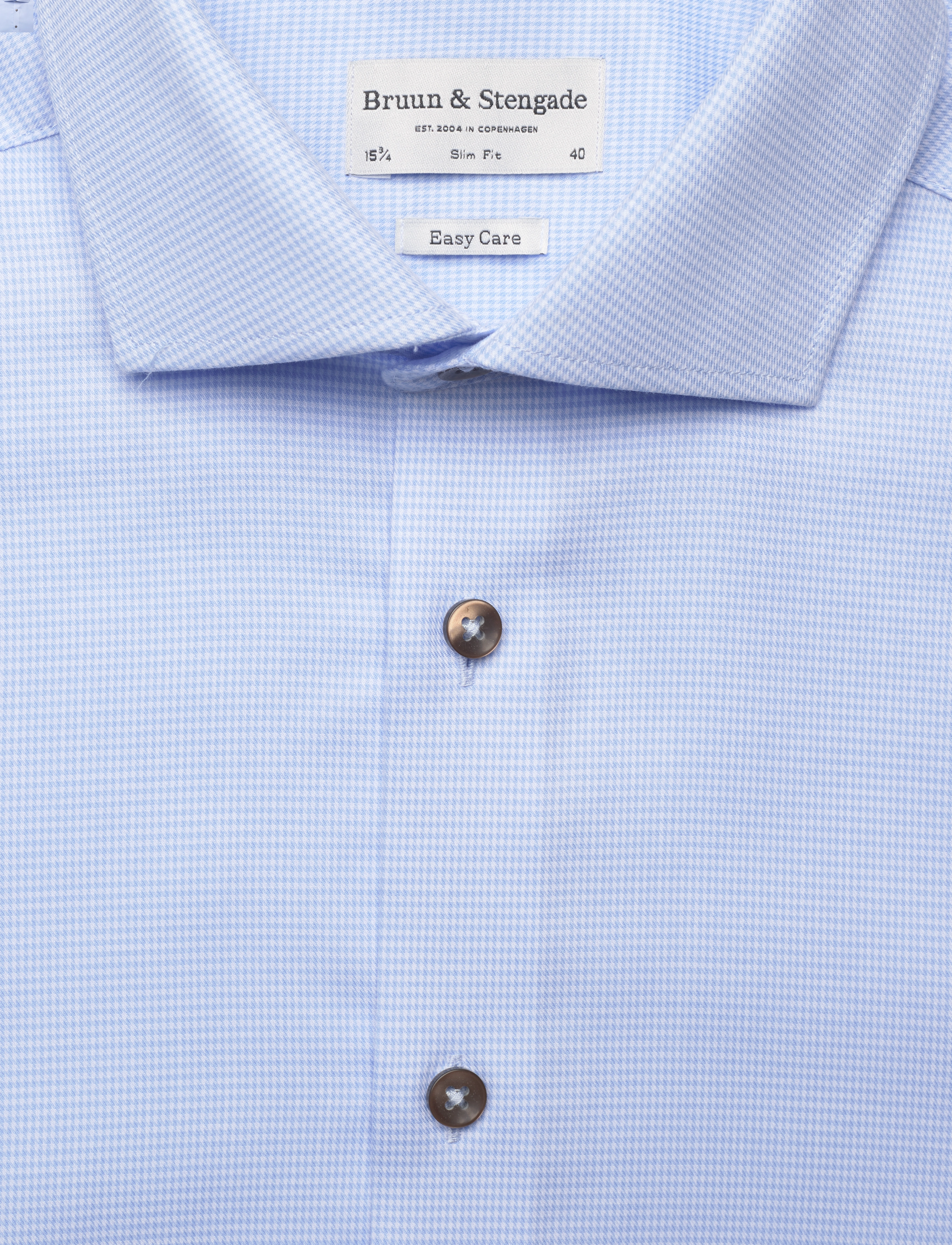 Bruun & Stengade - BS Warren Slim Fit Shirt - light blue - 2