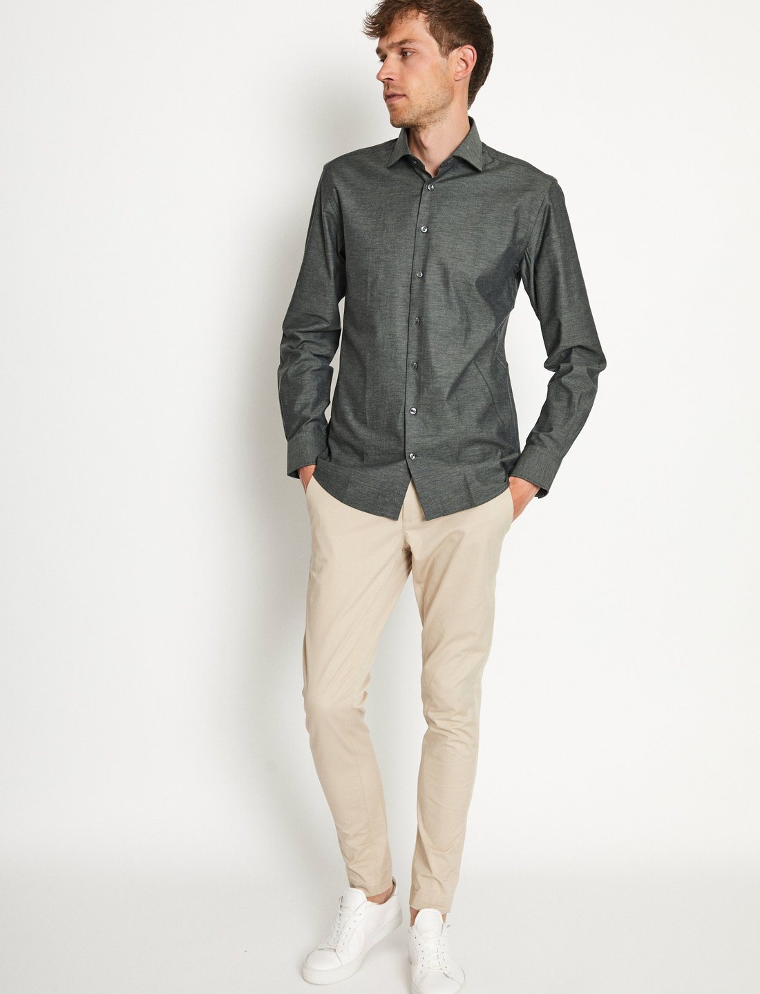 Bruun Stengade Bs Ben Slim Fit Shirt Business shirts Boozt