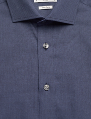 Bruun & Stengade - BS Edvald Slim Fit Shirt - peruskauluspaidat - dark blue - 9