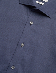 Bruun & Stengade - BS Edvald Slim Fit Shirt - peruskauluspaidat - dark blue - 10