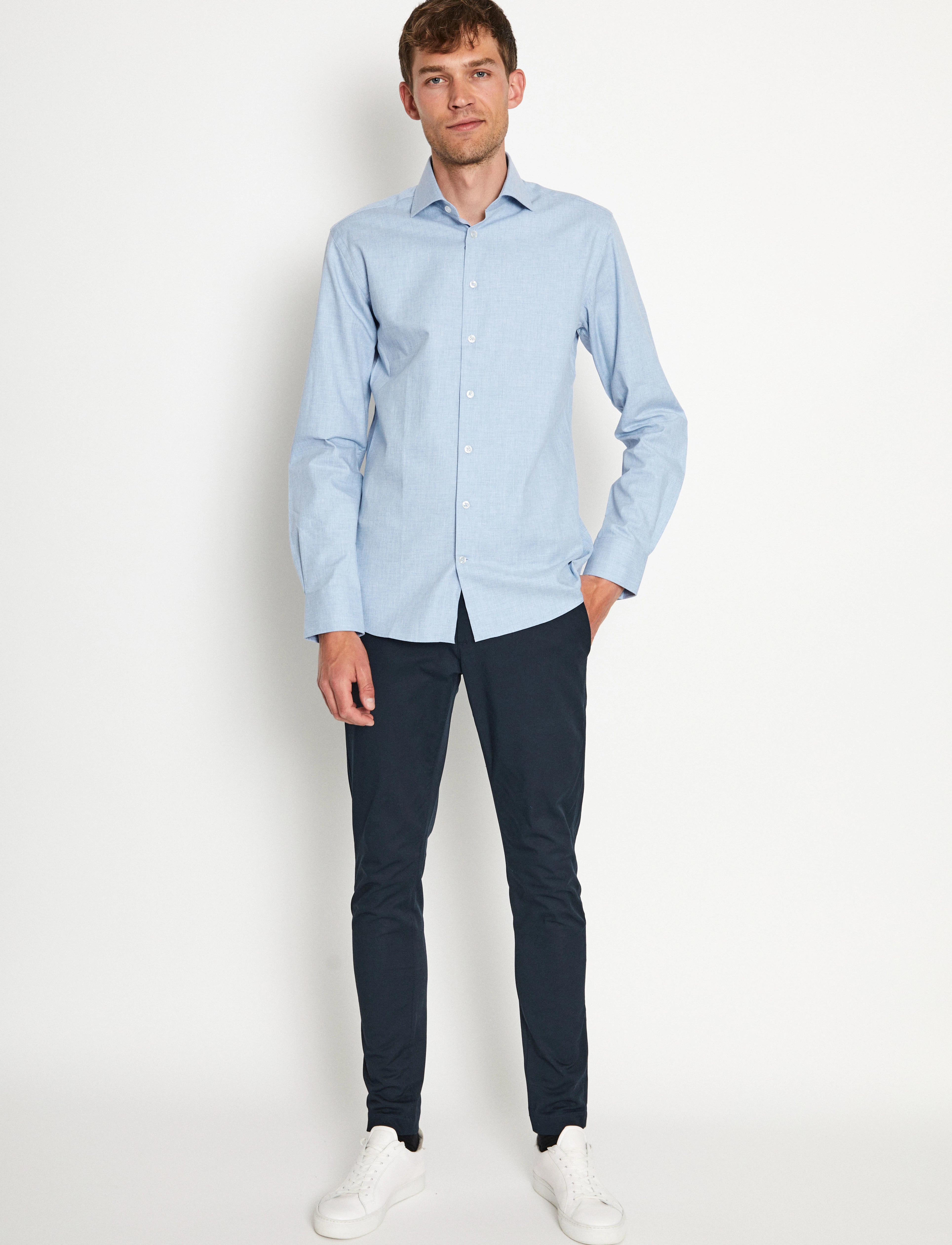 Bruun & Stengade - BS Filippo Slim Fit Shirt - light blue - 2