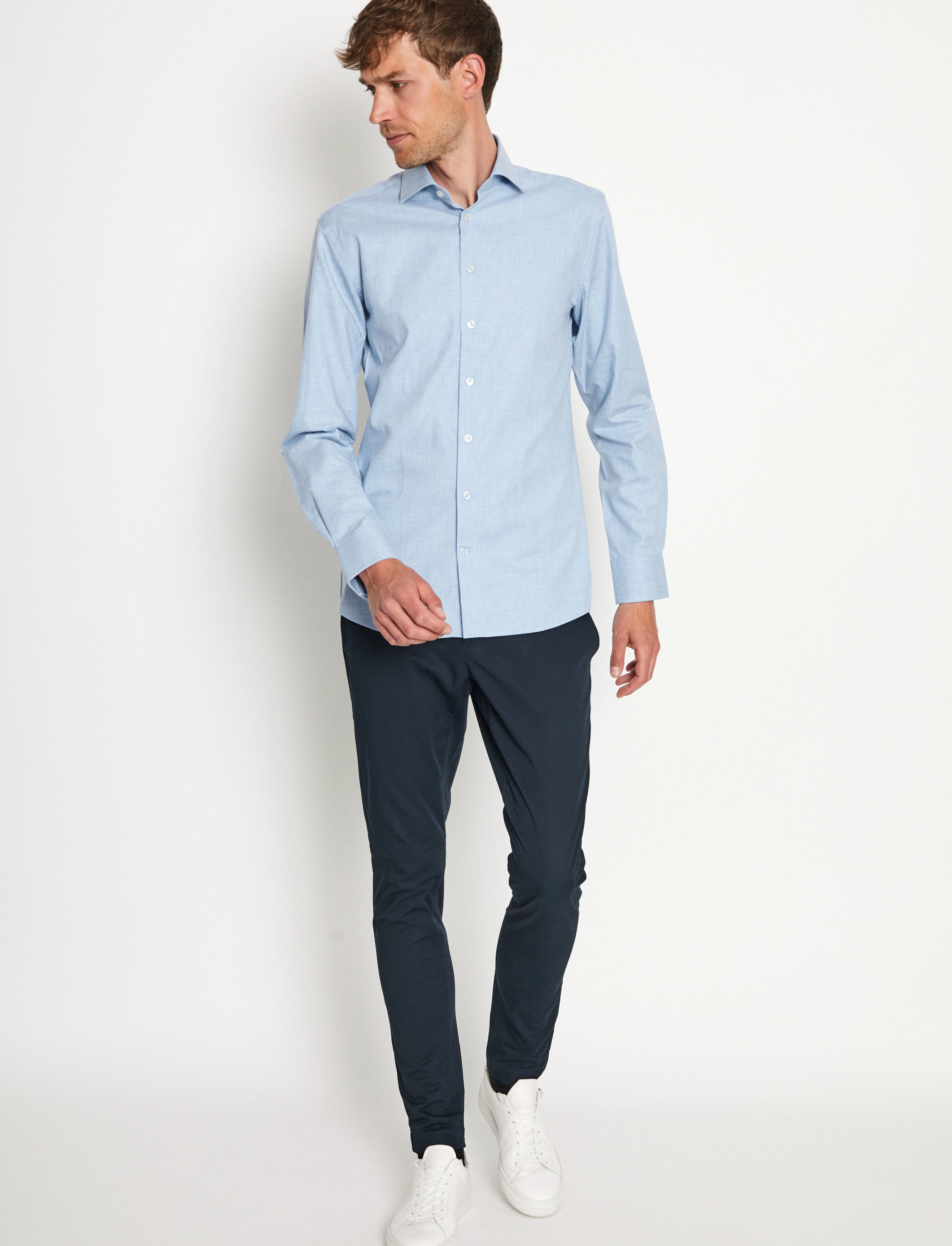 Bruun & Stengade - BS Filippo Slim Fit Shirt - light blue - 3