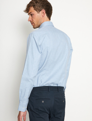 Bruun & Stengade - BS Filippo Slim Fit Shirt - podstawowe koszulki - light blue - 6