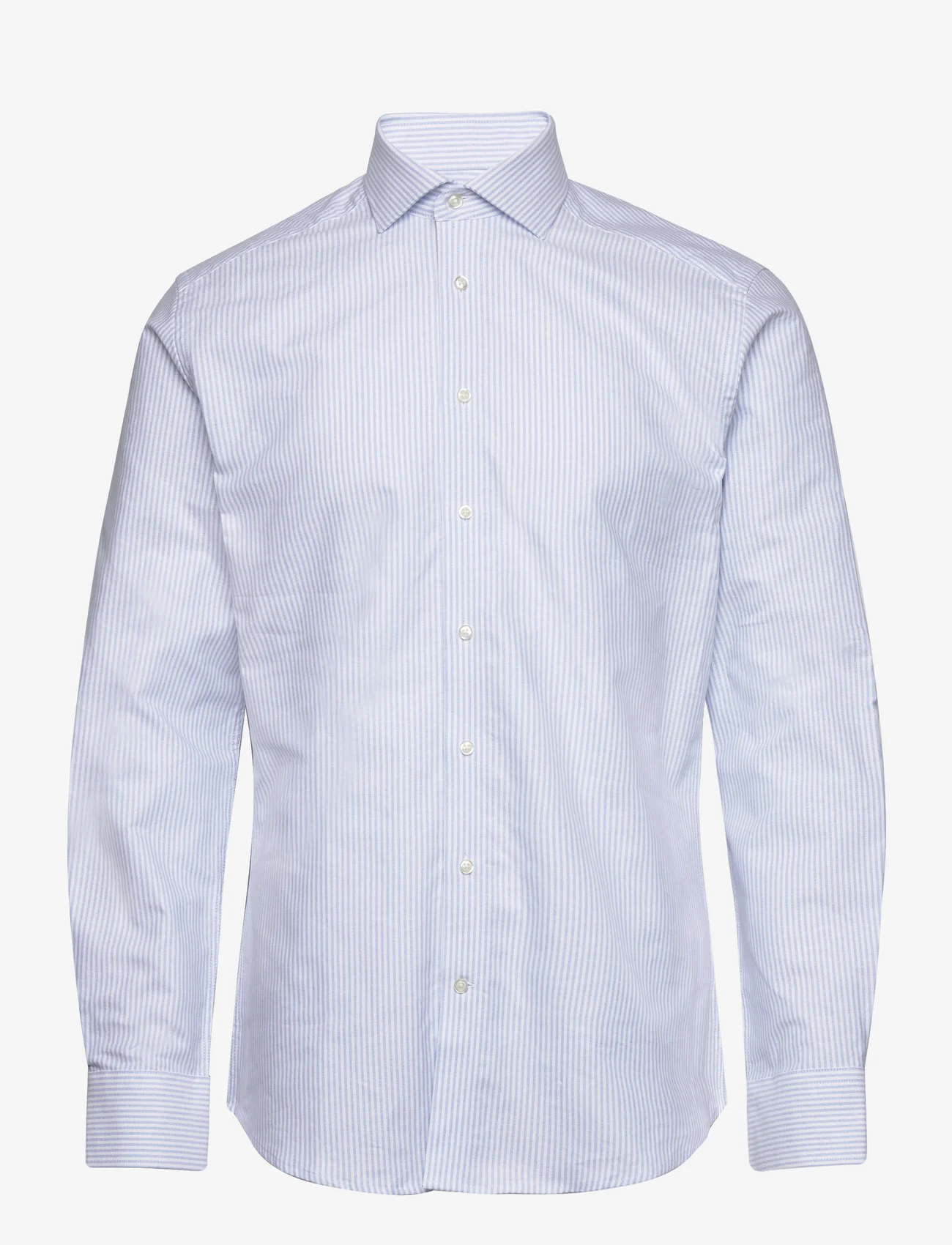 Bruun & Stengade - BS Thompson Slim Fit Shirt - peruskauluspaidat - light blue/white - 0