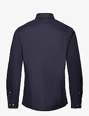 Bruun & Stengade - BS Thompson Slim Fit Shirt - laisvalaikio marškiniai - navy - 1