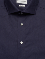 Bruun & Stengade - BS Thompson Slim Fit Shirt - laisvalaikio marškiniai - navy - 2