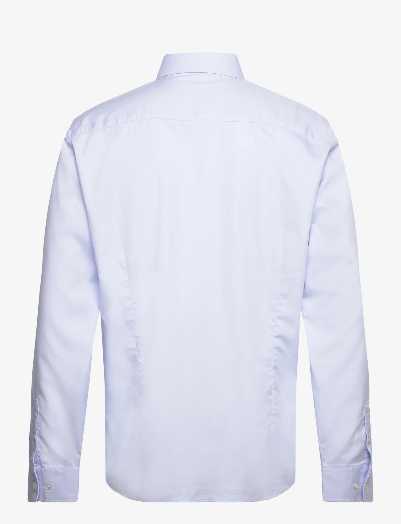 Bruun & Stengade - BS Karl Slim Fit Shirt - laisvalaikio marškiniai - light blue - 1