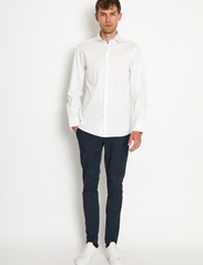 Bruun & Stengade - BS Miller Slim Fit Shirt - basic-hemden - white - 2