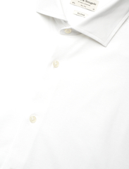 Bruun & Stengade - BS Miller Slim Fit Shirt - peruskauluspaidat - white - 7
