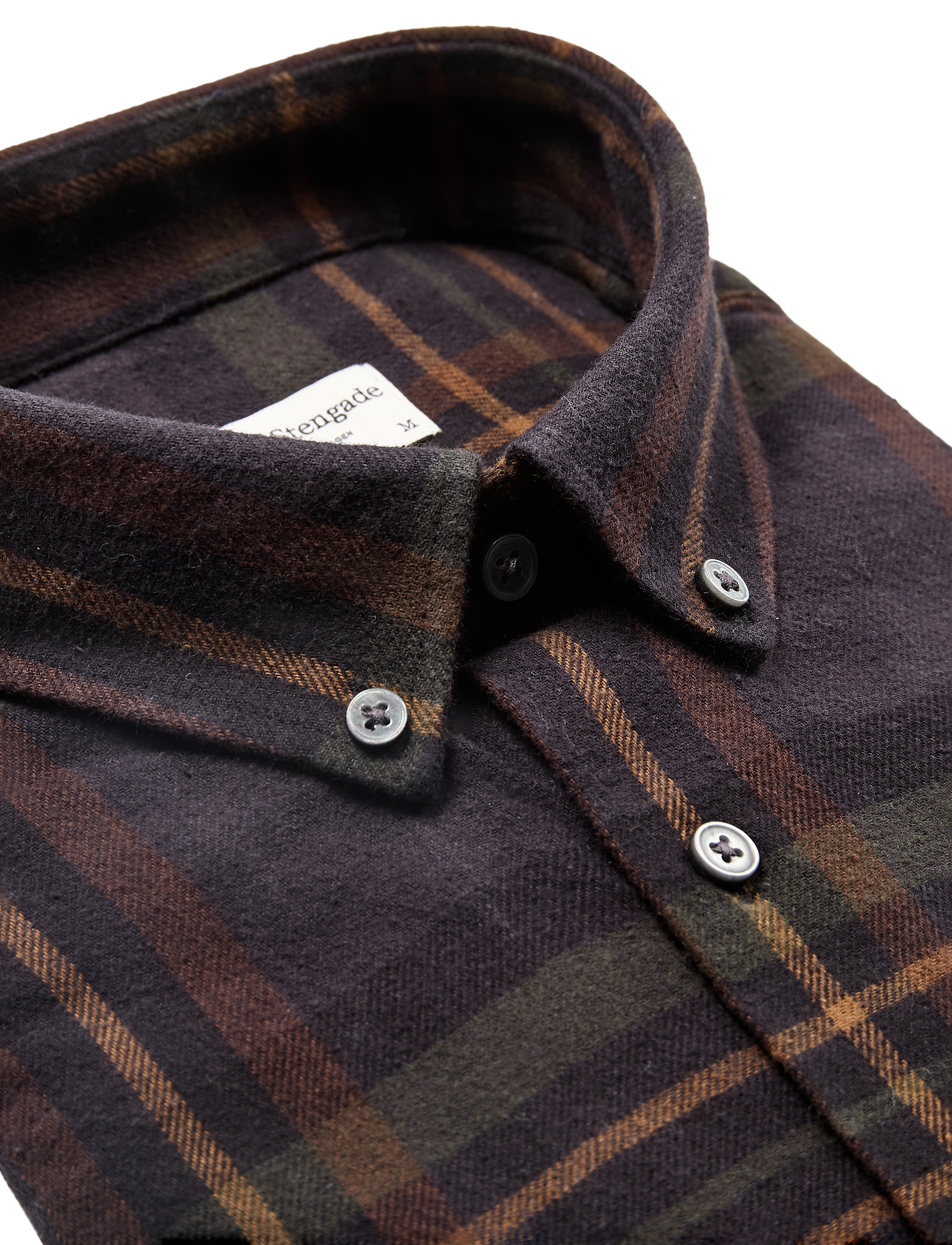 Bruun & Stengade - BS Snead Casual Slim Fit Shirt - green - 3