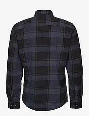 Bruun & Stengade - BS Faldo Casual Slim Fit Shirt - rutede skjorter - blue - 1