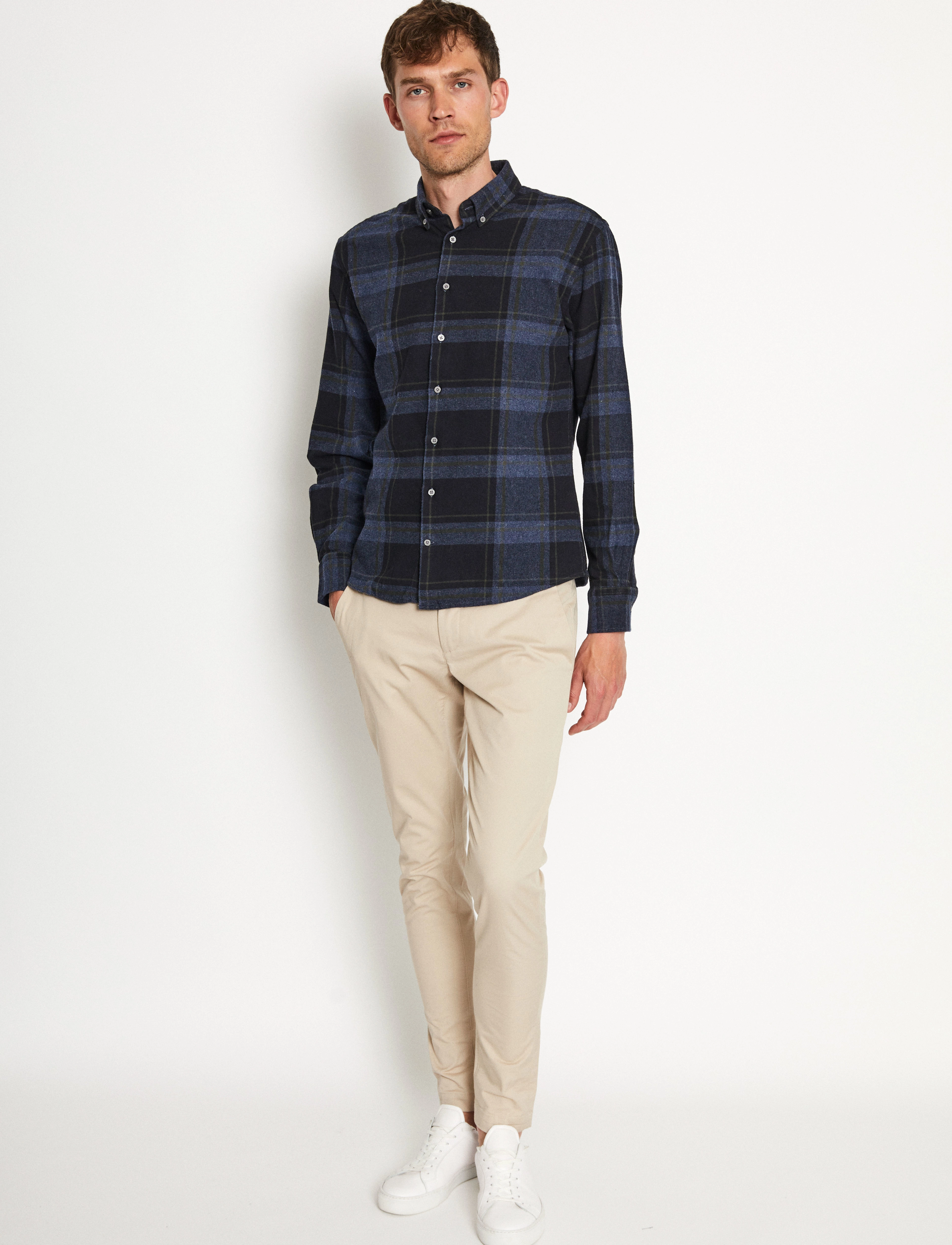 Bruun & Stengade - BS Faldo Casual Slim Fit Shirt - blue - 2