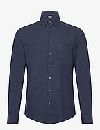BS Floyd Casual Slim Fit Shirt - BLUE