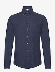 Bruun & Stengade - BS Floyd Casual Slim Fit Shirt - basic skjortor - blue - 0
