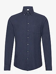 Bruun & Stengade - BS Floyd Casual Slim Fit Shirt - basic shirts - blue - 0