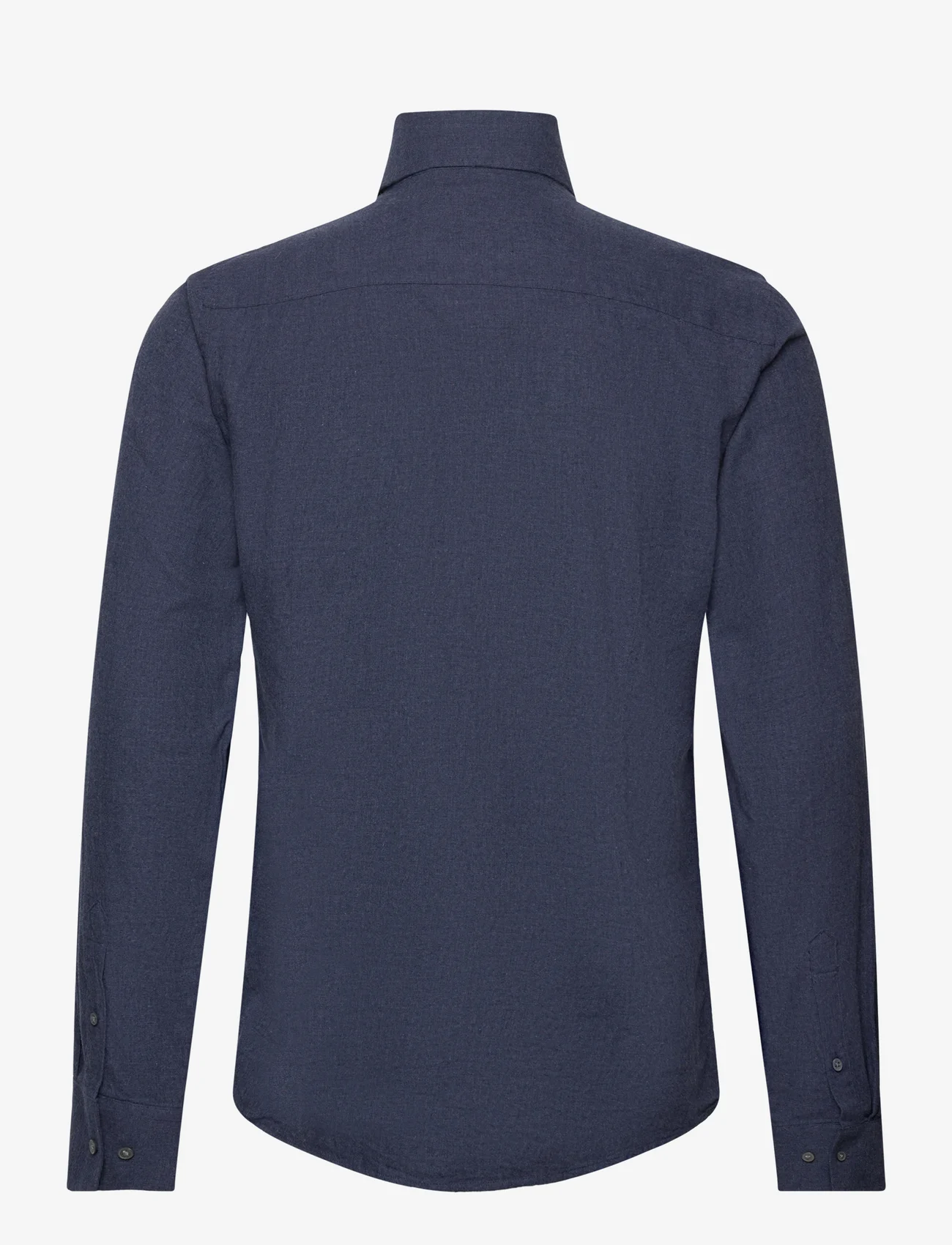 Bruun & Stengade - BS Floyd Casual Slim Fit Shirt - basic shirts - blue - 1