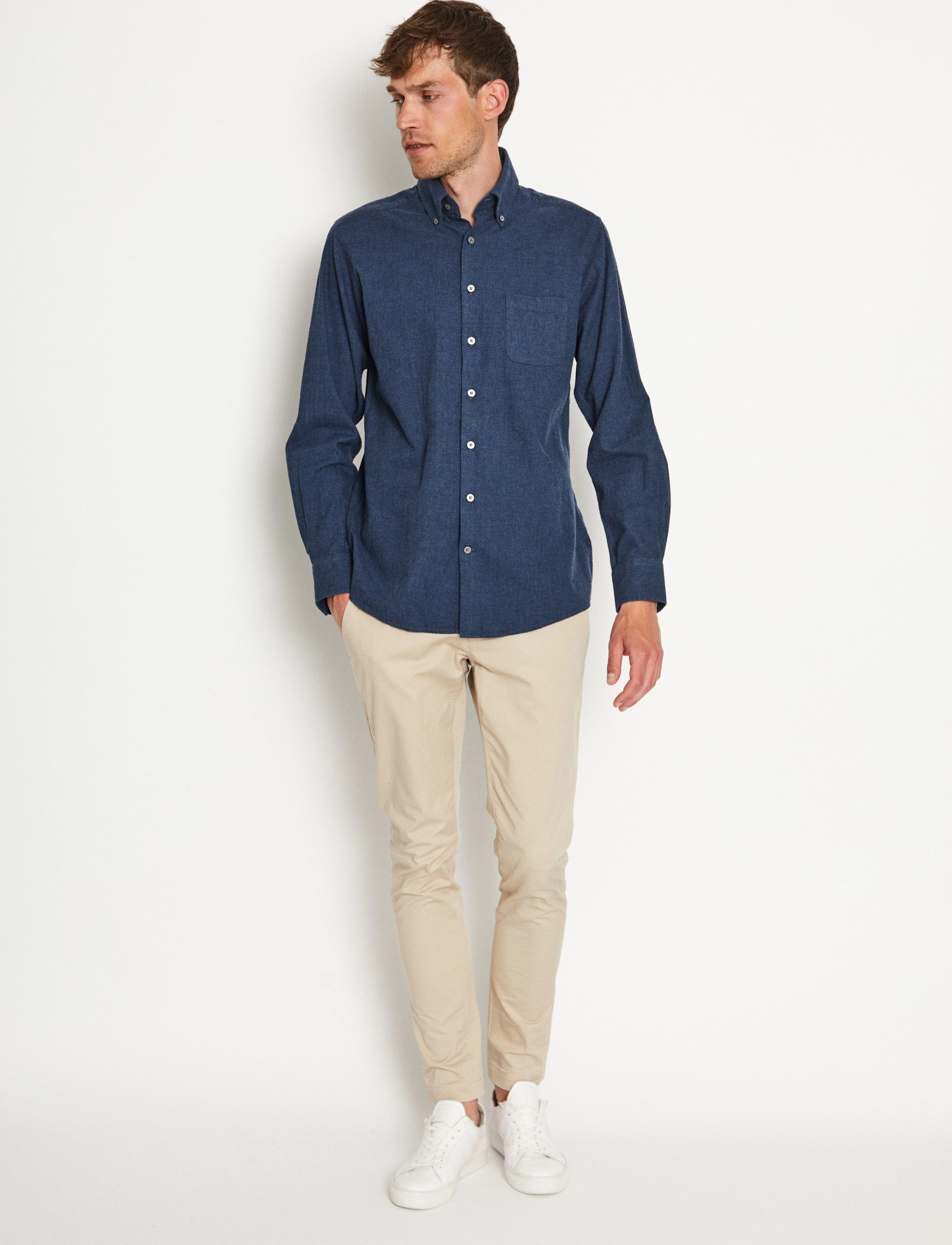 Bruun & Stengade - BS Floyd Casual Slim Fit Shirt - blue - 3