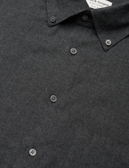 Bruun & Stengade - BS Floyd Casual Slim Fit Shirt - basic skjorter - charcoal - 10