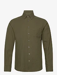 Bruun & Stengade - BS Floyd Casual Slim Fit Shirt - basic skjortor - green - 0