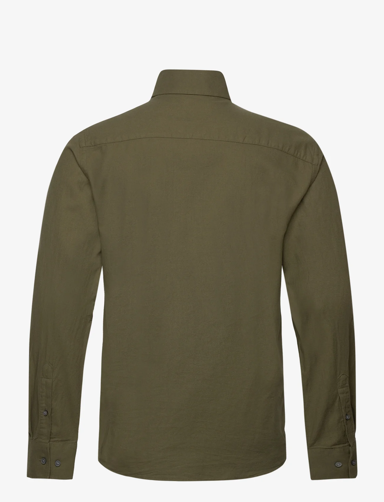 Bruun & Stengade - BS Floyd Casual Slim Fit Shirt - basic shirts - green - 1
