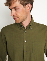 Bruun & Stengade - BS Floyd Casual Slim Fit Shirt - basic skjortor - green - 9