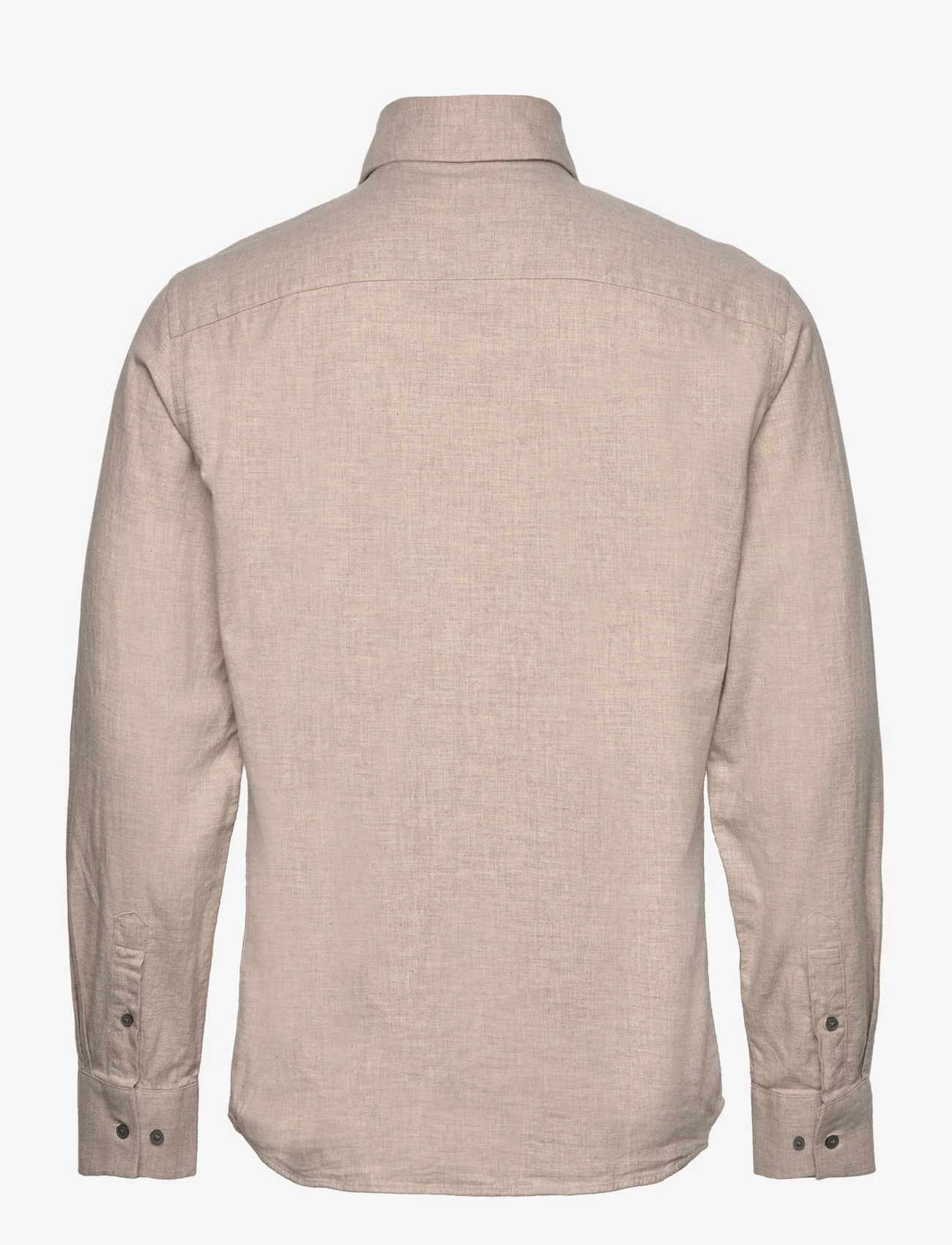 Bruun & Stengade - BS Floyd Casual Slim Fit Shirt - basic-hemden - sand - 1