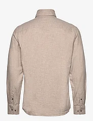 Bruun & Stengade - BS Floyd Casual Slim Fit Shirt - basic skjorter - sand - 1
