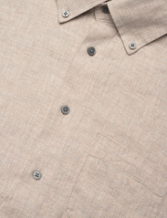 Bruun & Stengade - BS Floyd Casual Slim Fit Shirt - basic skjorter - sand - 12