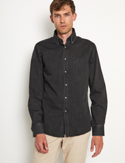 Bruun & Stengade - BS Middlecoff Casual Slim Fit Shirt - basic-hemden - black - 3