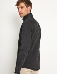 Bruun & Stengade - BS Middlecoff Casual Slim Fit Shirt - basic-hemden - black - 5