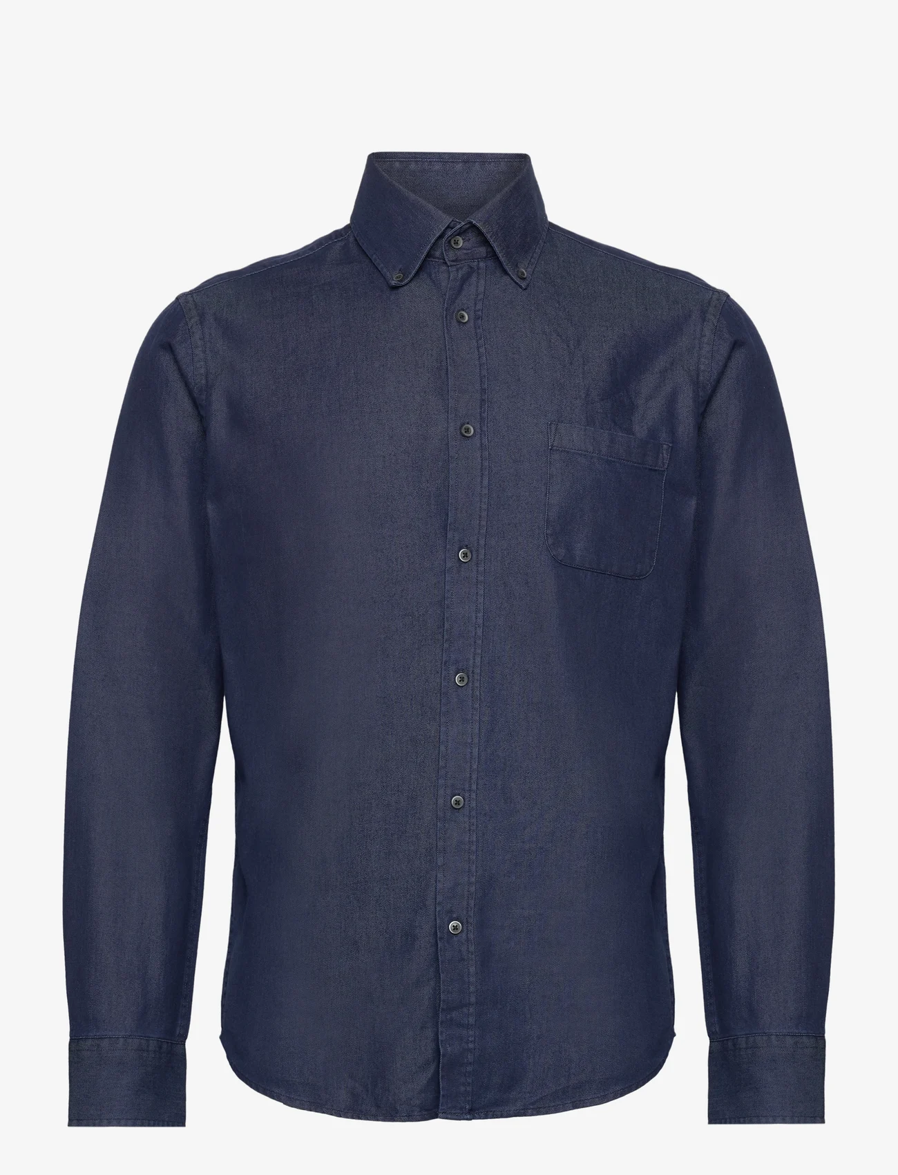 Bruun & Stengade - BS Middlecoff Casual Slim Fit Shirt - basic-hemden - indigo - 0