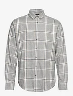BS Norman Casual Modern Fit Shirt - LIGHT GREY