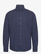 BS Cotton Casual Modern Fit Shirt - BLUE