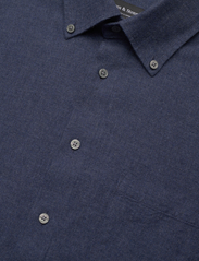 Bruun & Stengade - BS Cotton Casual Modern Fit Shirt - peruskauluspaidat - blue - 3
