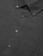 Bruun & Stengade - BS Cotton Casual Modern Fit Shirt - peruskauluspaidat - charcoal - 3