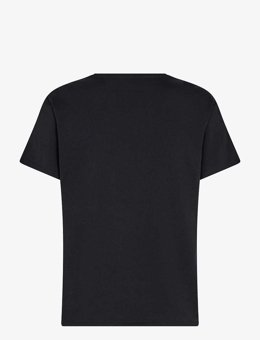 Bruun & Stengade - BS Adrianne Regular Fit T-Shirt - t-shirts - black - 1