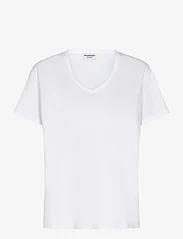 Bruun & Stengade - BS Adrianne Regular Fit T-Shirt - laagste prijzen - white - 0