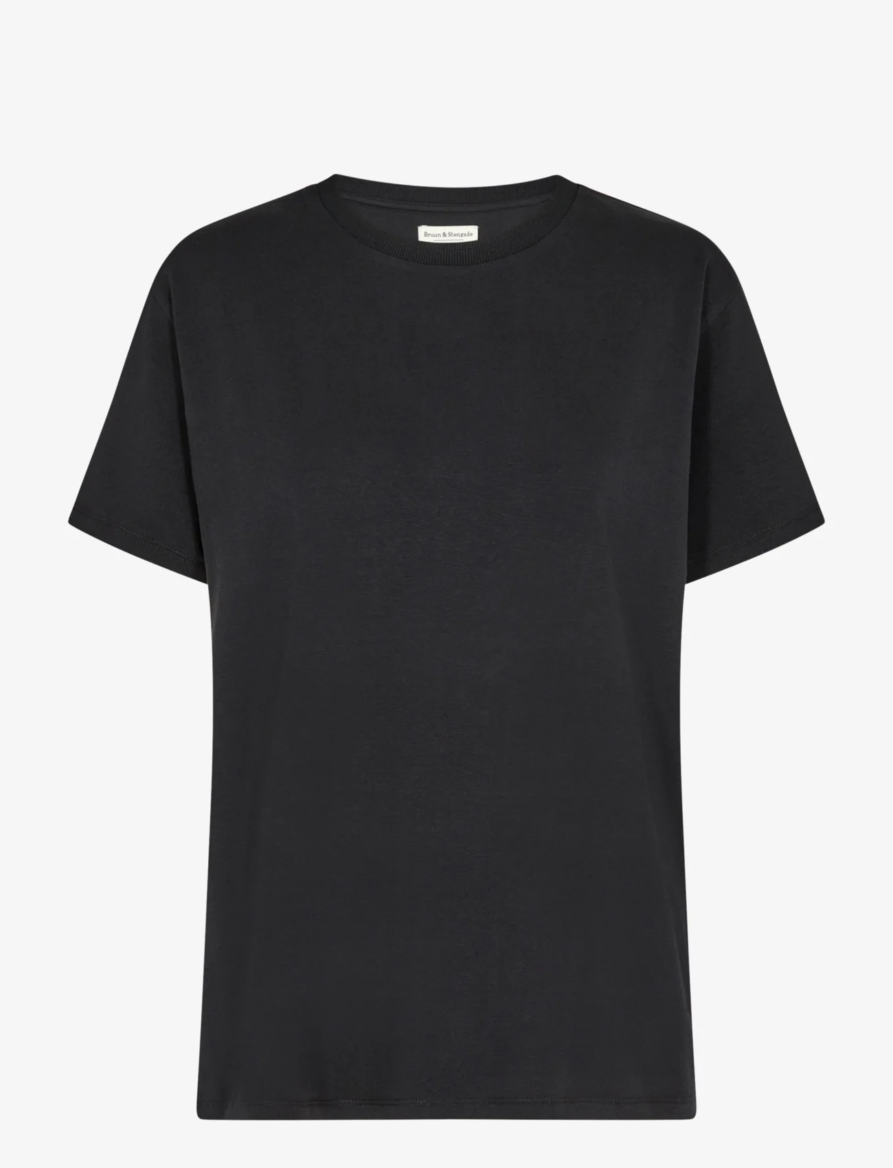 Bruun & Stengade - BS Luna T-Shirt - die niedrigsten preise - black - 0