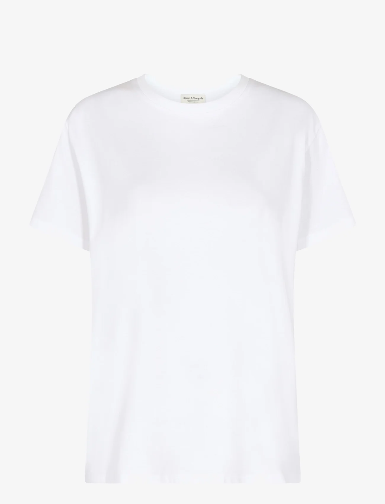 Bruun & Stengade - BS Luna T-Shirt - laveste priser - white - 0